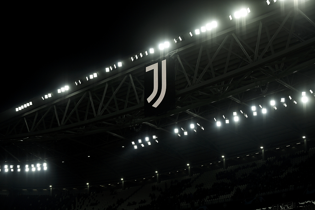 A view of the Juventus logo. /CFP