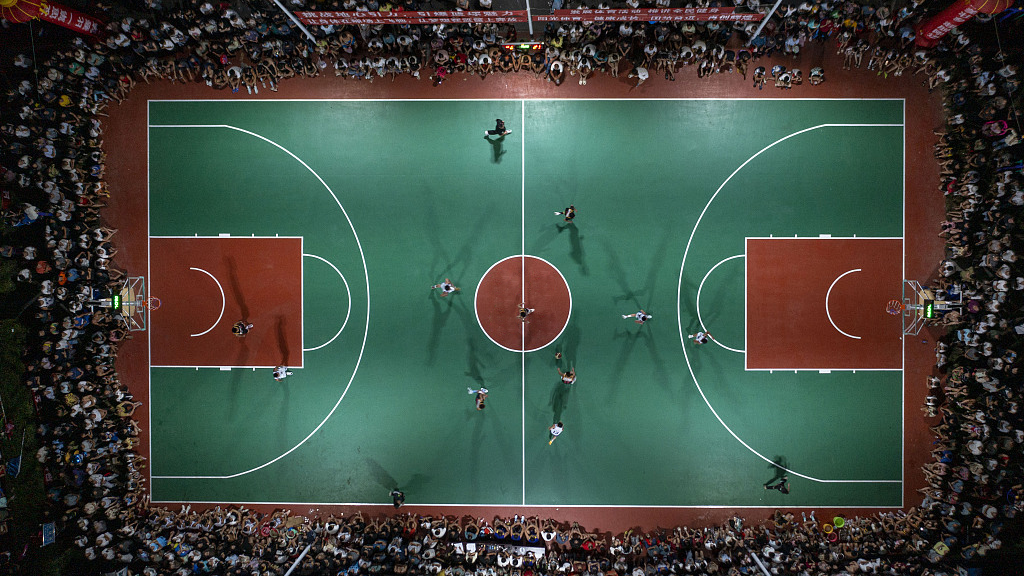 Live: Feel the heat of the finals of Guizhou's Village Basketball Association in SW China