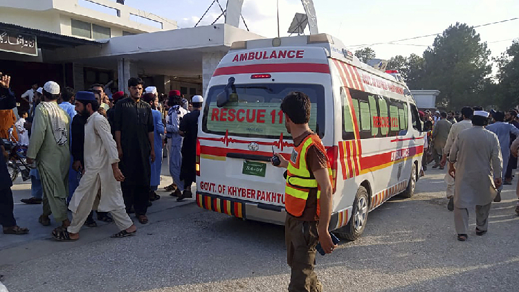 Death Toll Rises To 40 After Blast Hits NW Pakistan - CGTN