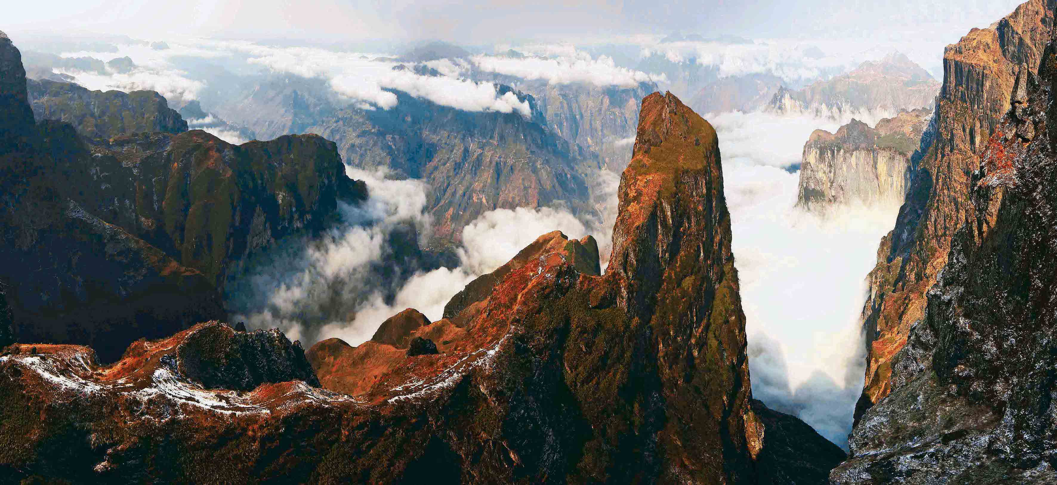 The grand canyons in Yunnan may have not yet risen to fame, but their beauty is said to be unrivalled in comparison to the many other popular attractions found in this southwestern Chinese province. /Photo provided to CGTN