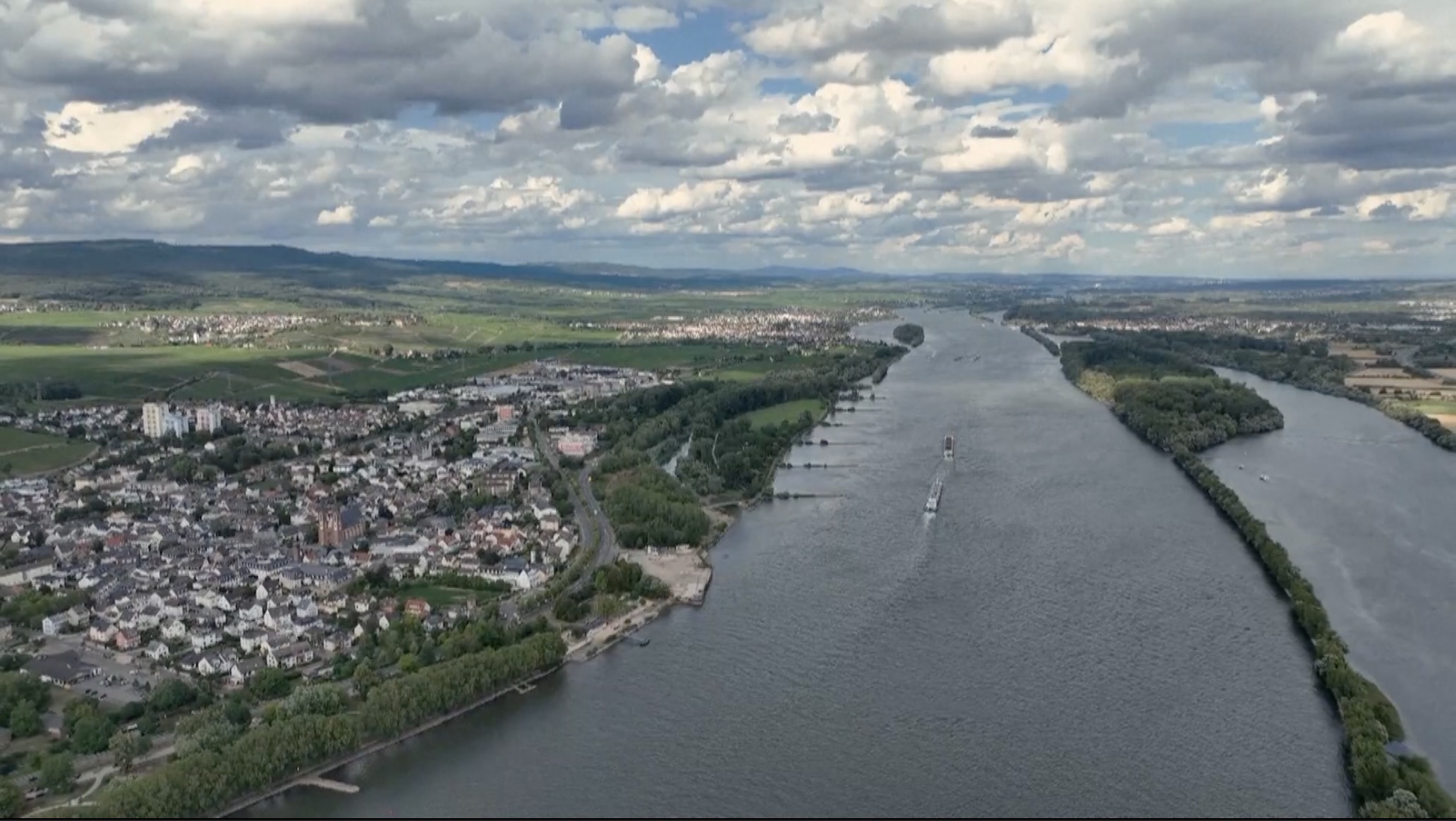 Rhine River. /CGTN