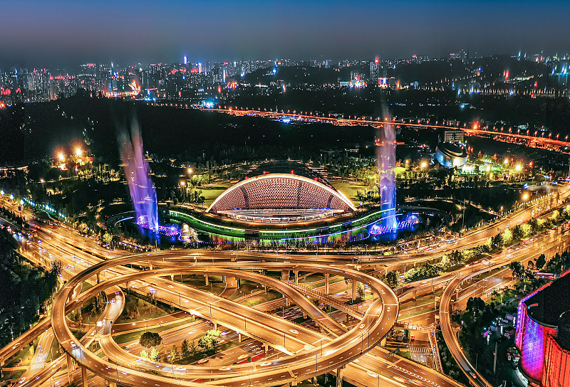 The Chengdu Open Air Music Park opens to the public featuring state-of-the-art facilities on May 1, 2019 in Sichuan Province. /CFP