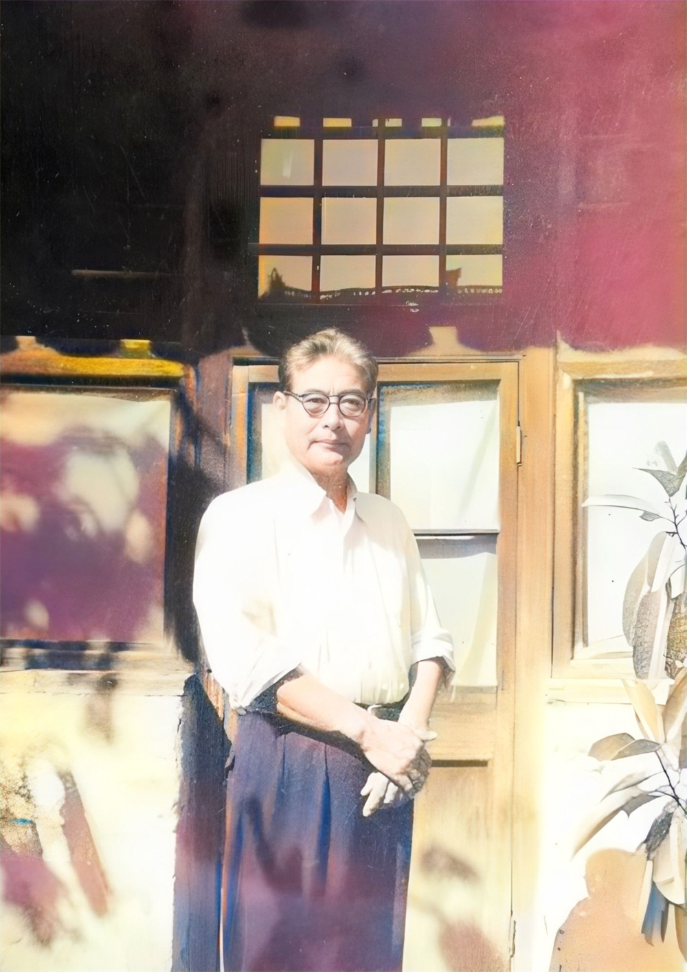 A file photo of painter Guo Weiqu. /CMG