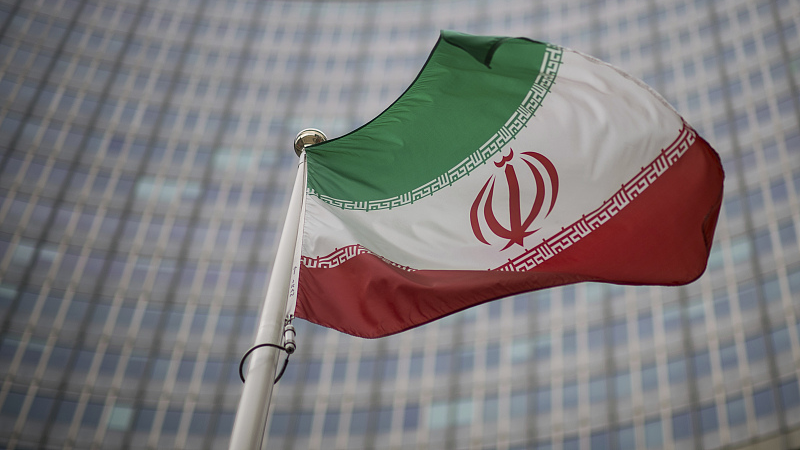 The national flag of Iran. /CFP
