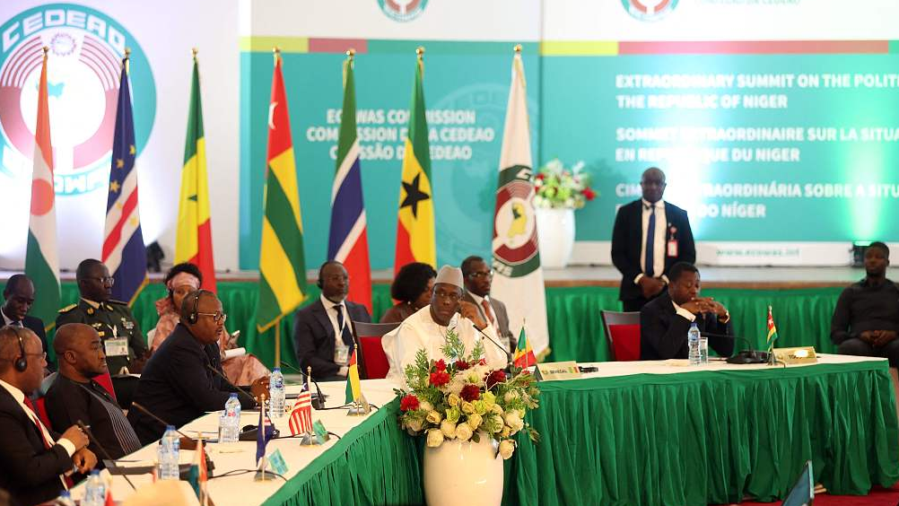 ECOWAS leaders attend a summit in Abuja, Nigeria, August 10, 2023. /CFP