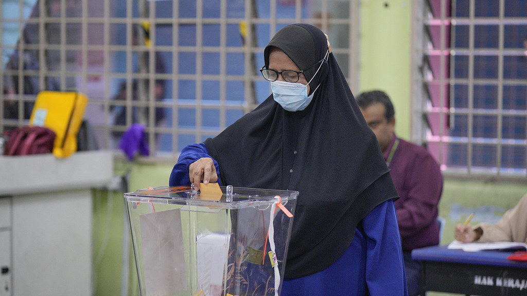 A polling station in Selayang, outskirt of Kuala Lumpur, Malaysia, August 12, 2023. /CFP