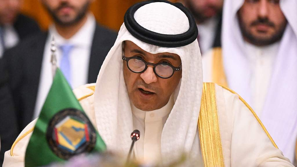 The Gulf Cooperation Council (GCC) Secretary General Jasem Mohamed Albudaiwi, Moscow, Russia, July 10, 2023. /CFP