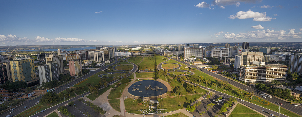 A panoramic view of Brasilia, Brazil. /CFP
