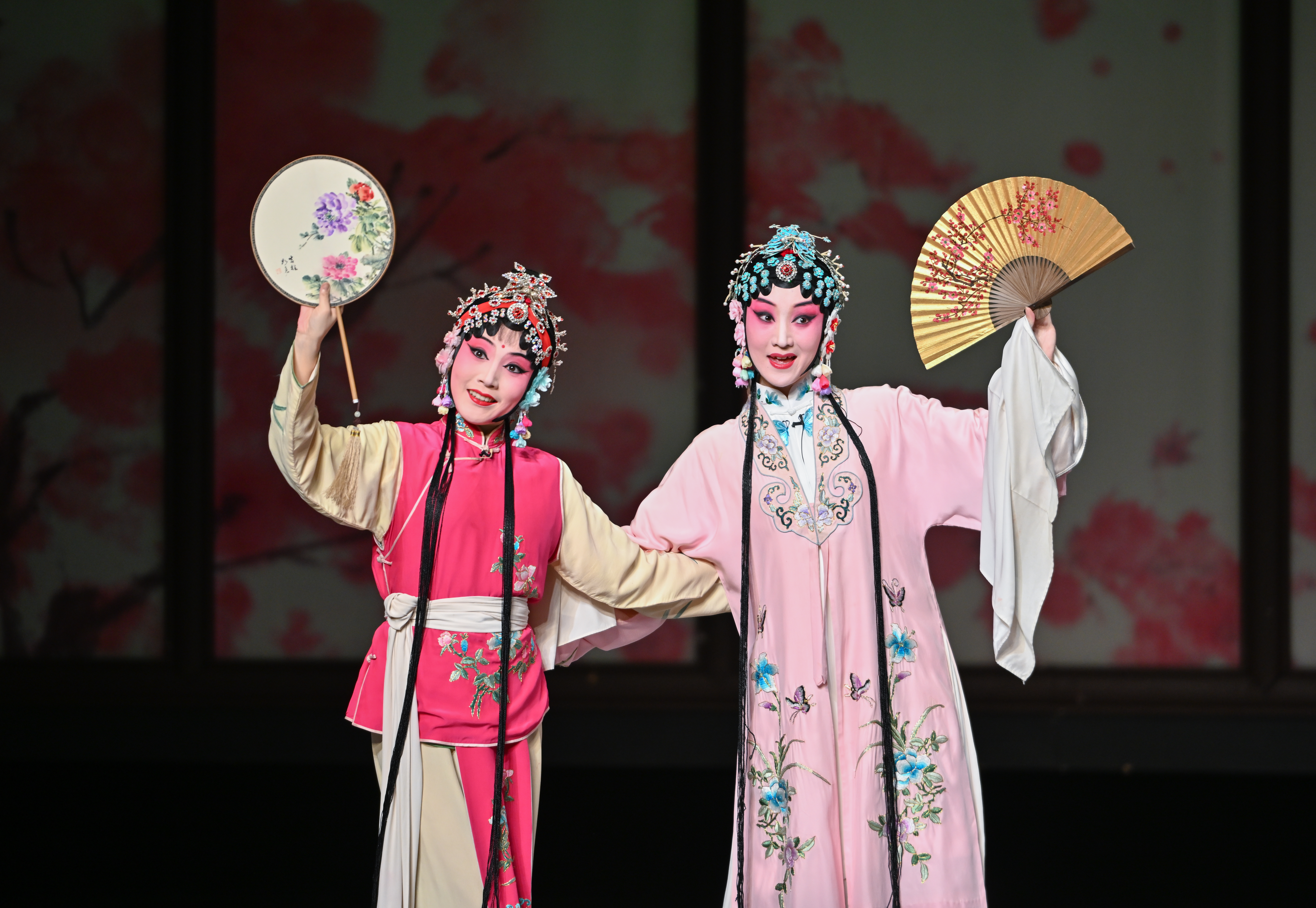 A photo taken on June 30, 2023, shows actors performing the Kunqu opera 