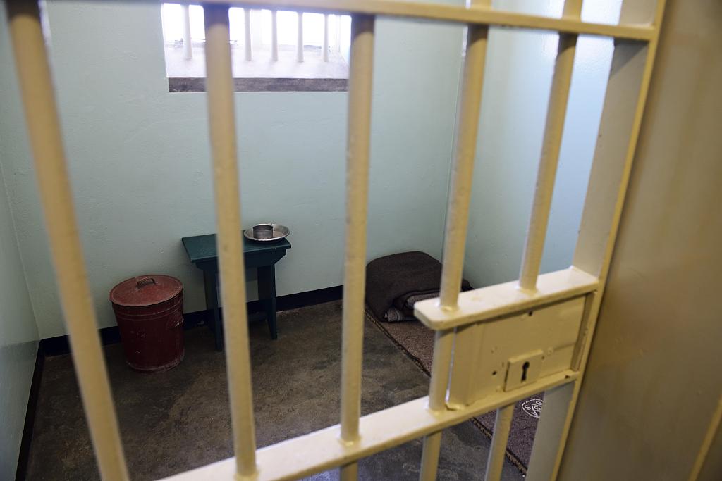 The prison cell where Nelson Mandela was once jailed. /CFP