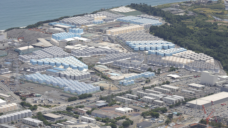 Waste fuel storage tanks at Fukushima No. 1 nuclear power plant in Okuma, Fukushima Prefecture, Japan, May 31, 2023. /CFP