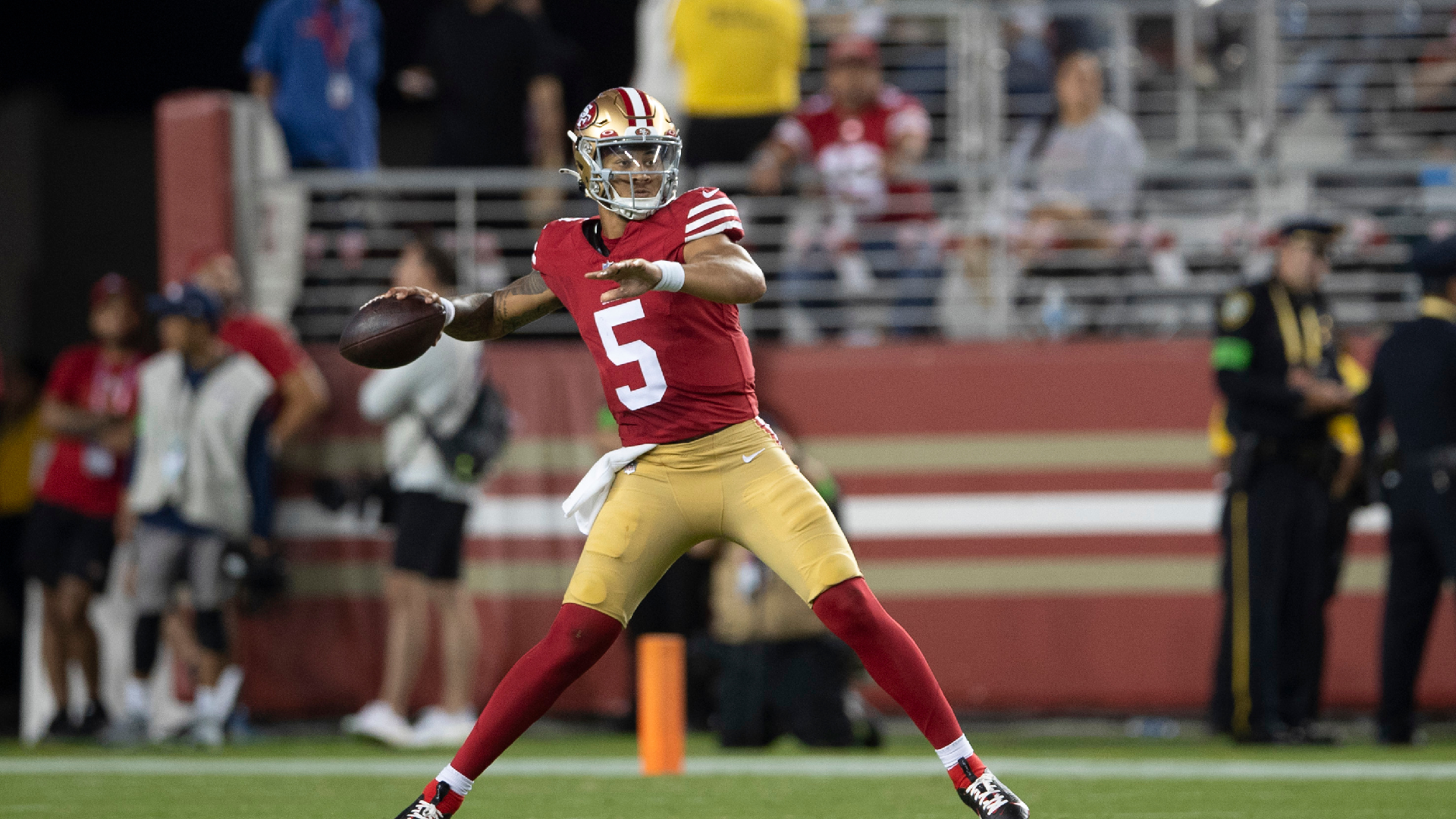 49ers GM John Lynch says Trey Lance remaining on team as 3rd string QB is  most likely option