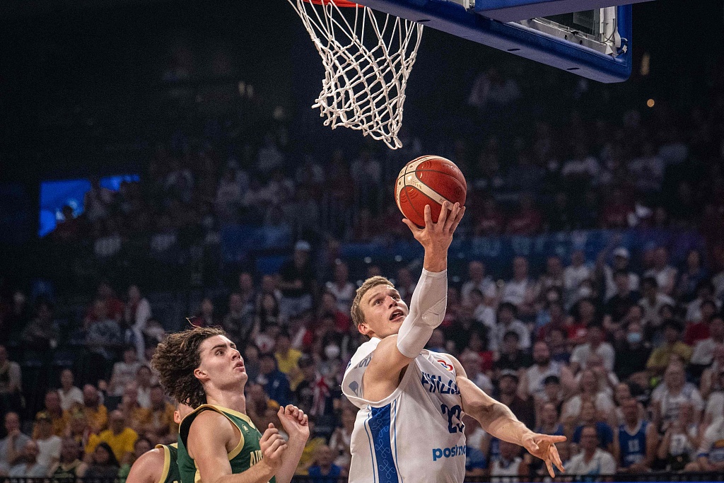 Australia crush Finland to begin 2023 FIBA Basketball World Cup - CGTN