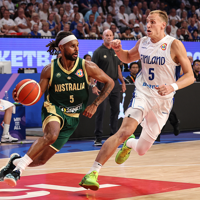 Australia crush Finland to begin 2023 FIBA Basketball World Cup - CGTN