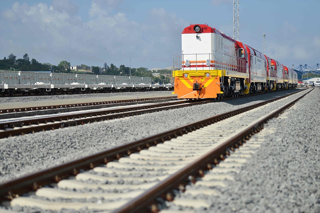 Mombasa–Nairobi Standard Gauge Railway. /CFP