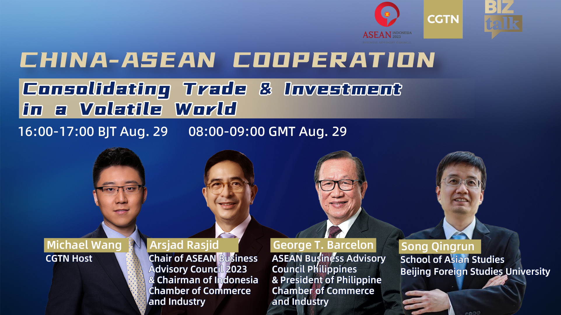 Live: China-ASEAN cooperation – Consolidating trade and investment in a volatile world