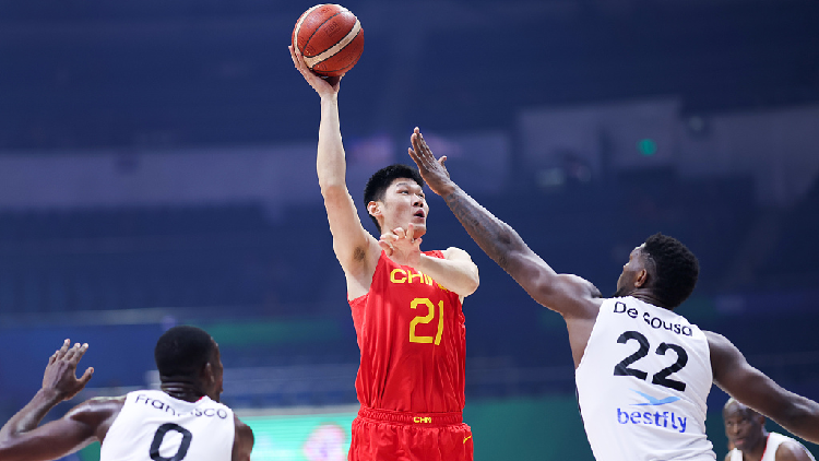 China Beat Angola To Secure First Win In Fiba Basketball World Cup Cgtn