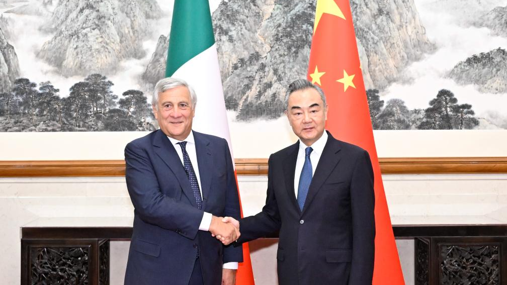 Chinese Foreign Minister Wang Yi, also a member of the Political Bureau of the Communist Party of China Central Committee, holds talks with Italian Vice-President of the Council of Ministers and Minister of Foreign Affairs and International Cooperation Antonio Tajani in Beijing, capital of China, September 4, 2023. /Xinhua