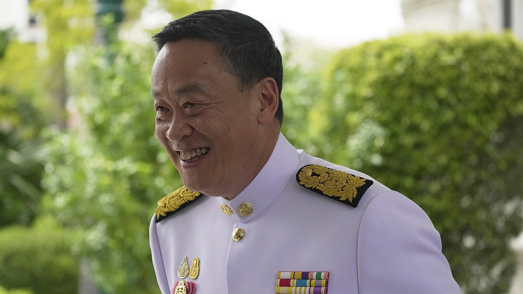 Thailand's Prime Minister Srettha Thavisin arrives at the government house in Bangkok, Thailand, September 5, 2023. /CFP