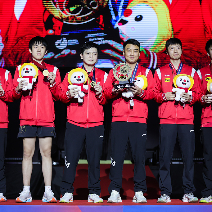 China Wins Men's Team Title At Asian Table Tennis Championships - CGTN