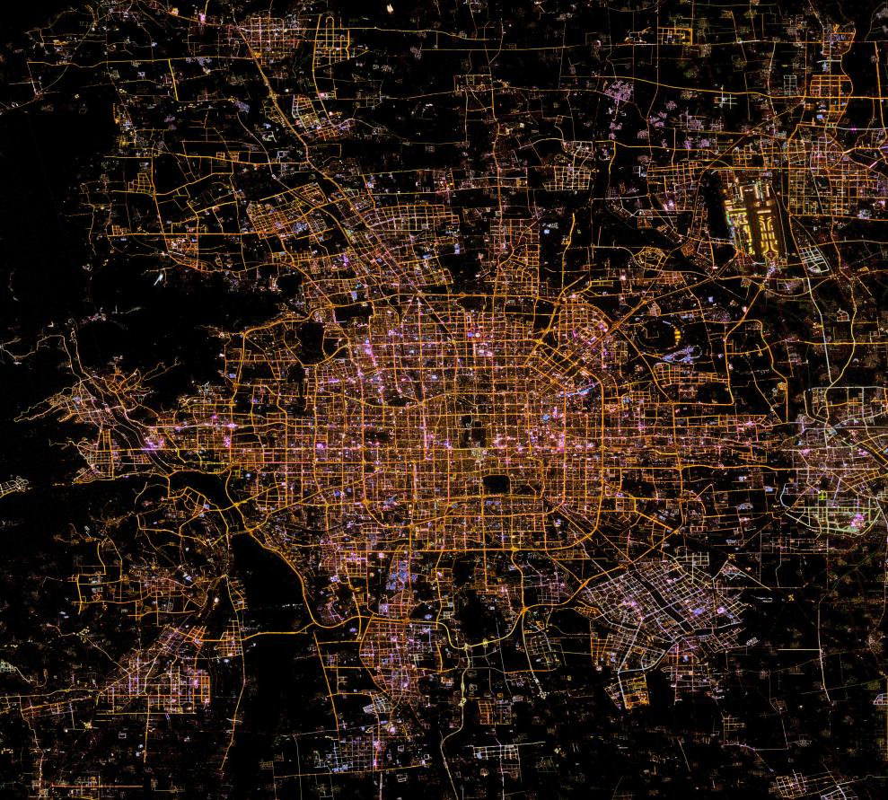 The nighttime light remote-sensing data of Beijing City, China. /International Research Center of Big Data for Sustainable Development Goals
