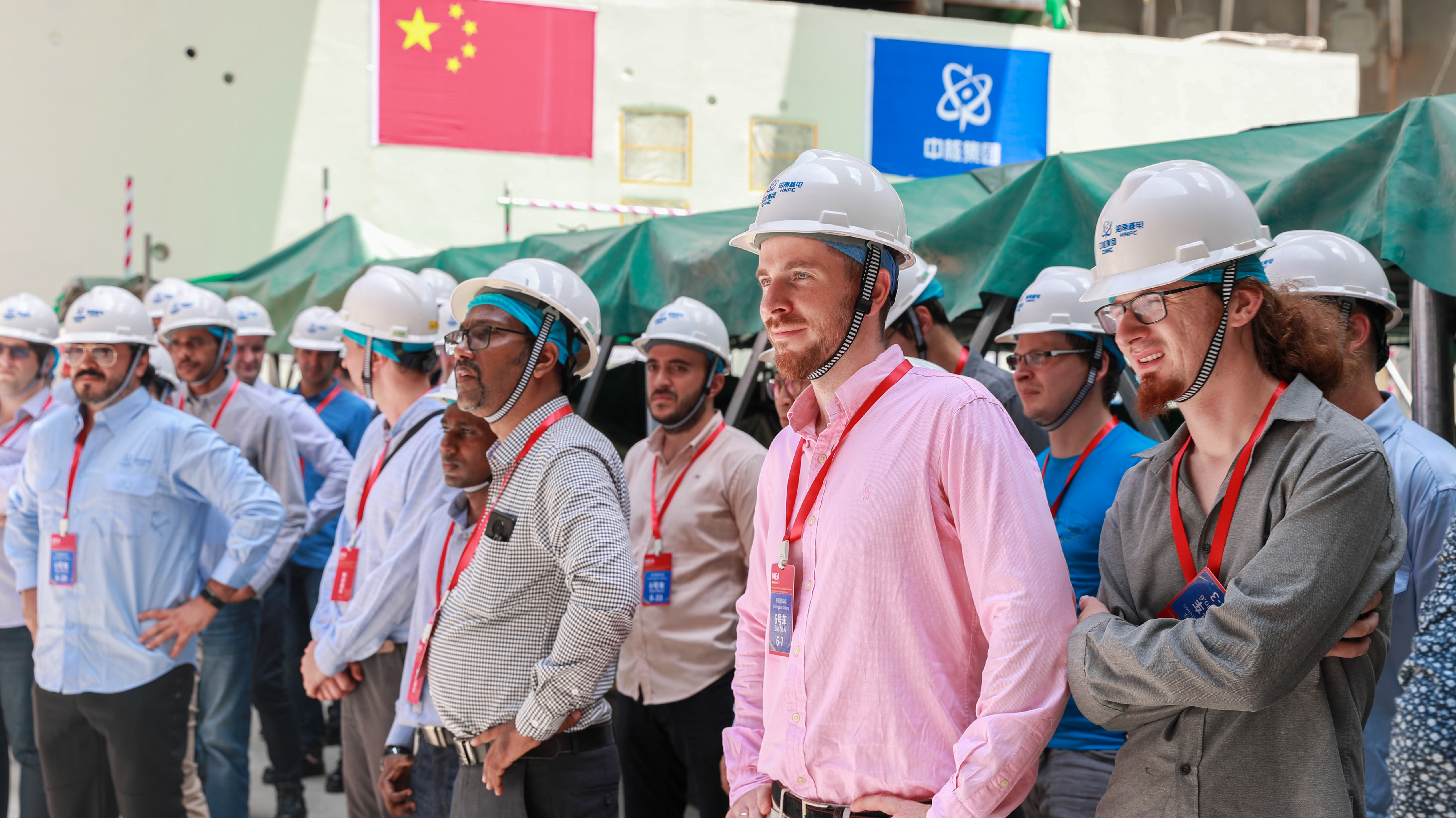 Over 200 nuclear experts from more than 50 countries and regions visited Linglong-1 (ACP-100) in Changjiang, Hainan Province, September 5, 2023. /China National Nuclear Corporation