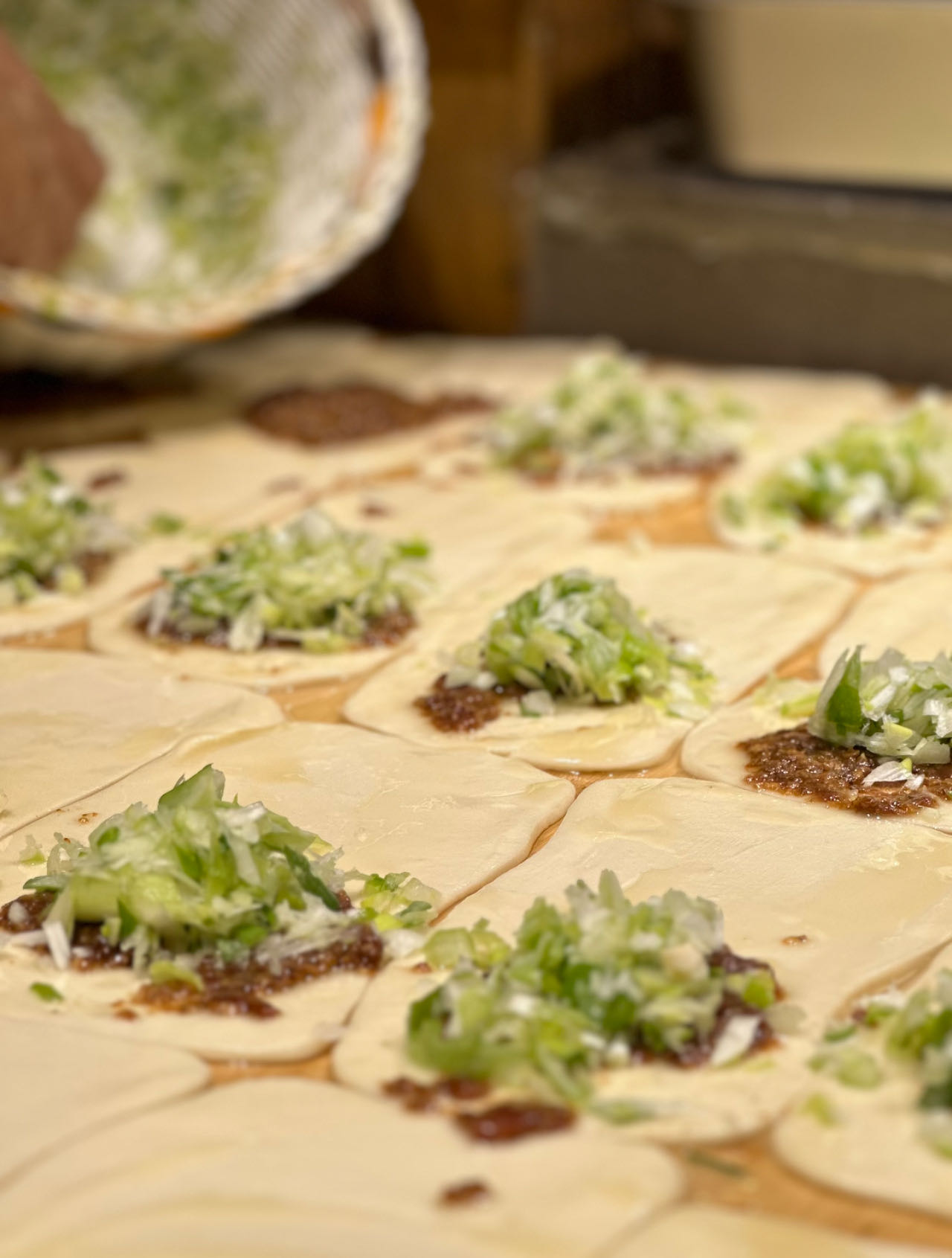 This photo taken on September 4, 2023 shows local food at the Dunhuang Night Market in Dunhuang, Gansu Province. /CGTN