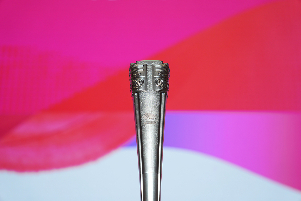 Profile of the torch for the 19th Asian Games, 