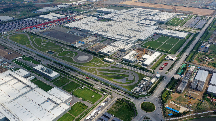 A production center of BMW in Shenyang, northeast China's Liaoning Province, June 2, 2020. /CFP