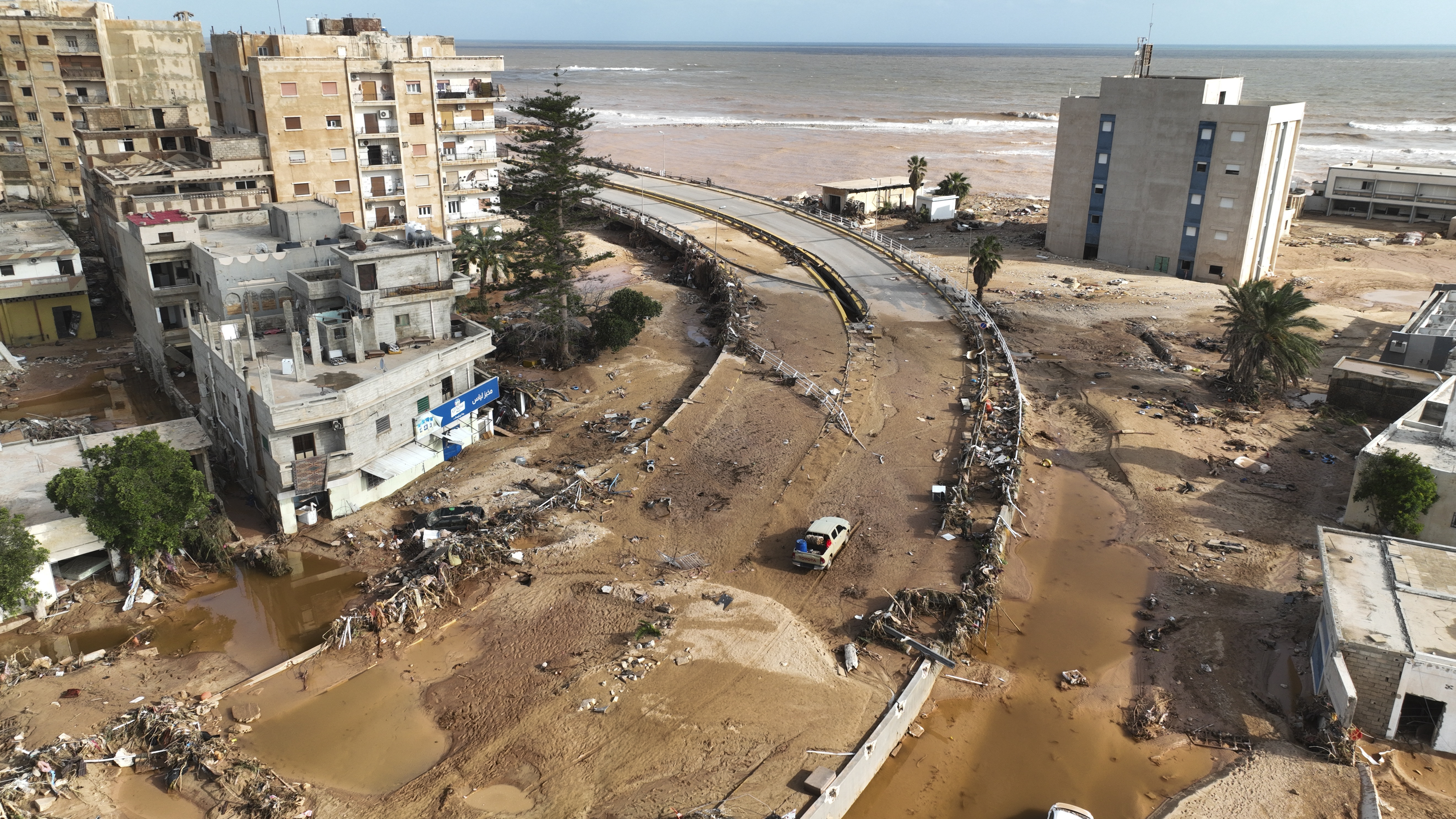 A view of the city of Derna, Libya, September 12, 2023. /AP