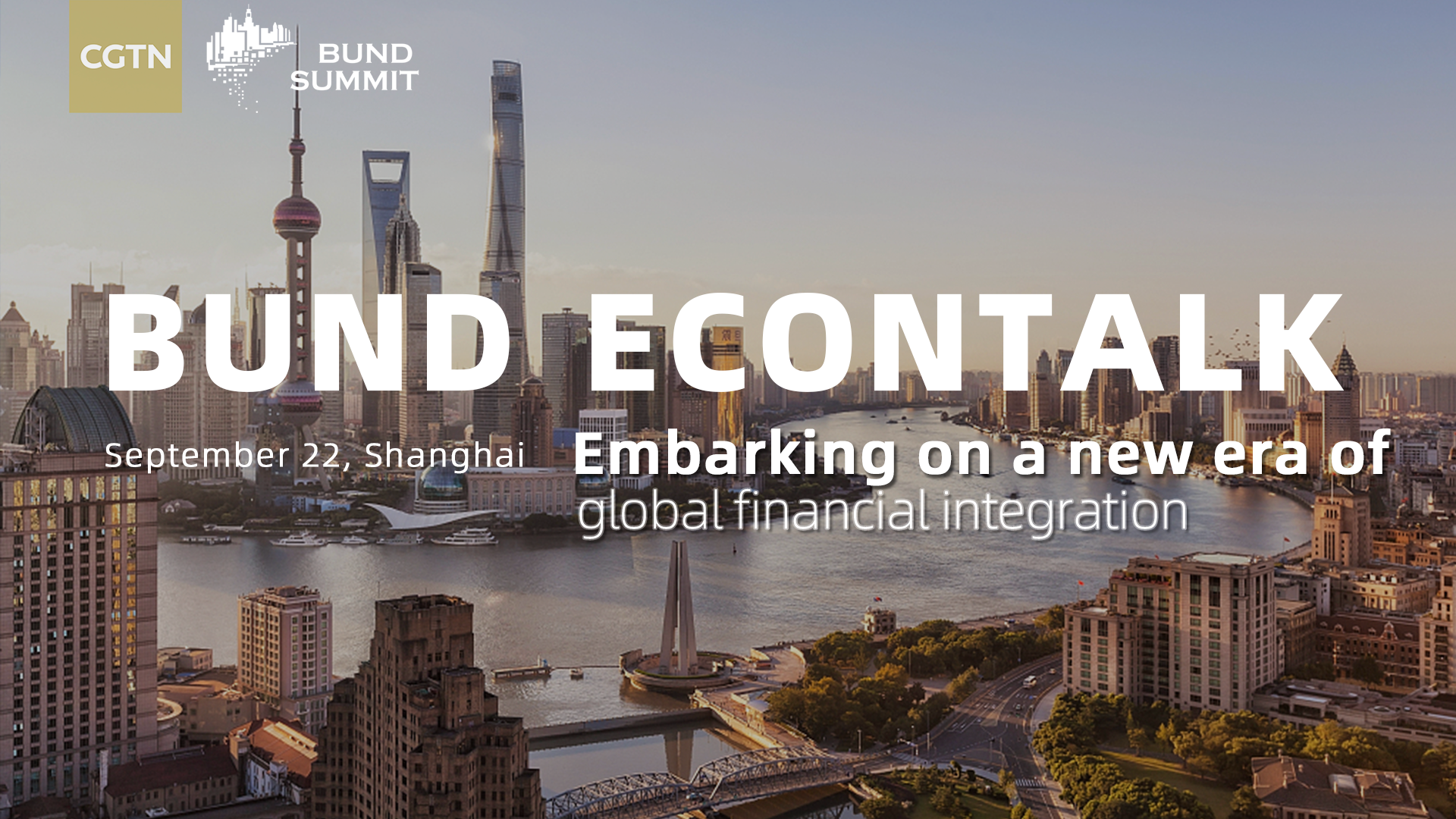 Live: Embarking on a new era of global financial integration