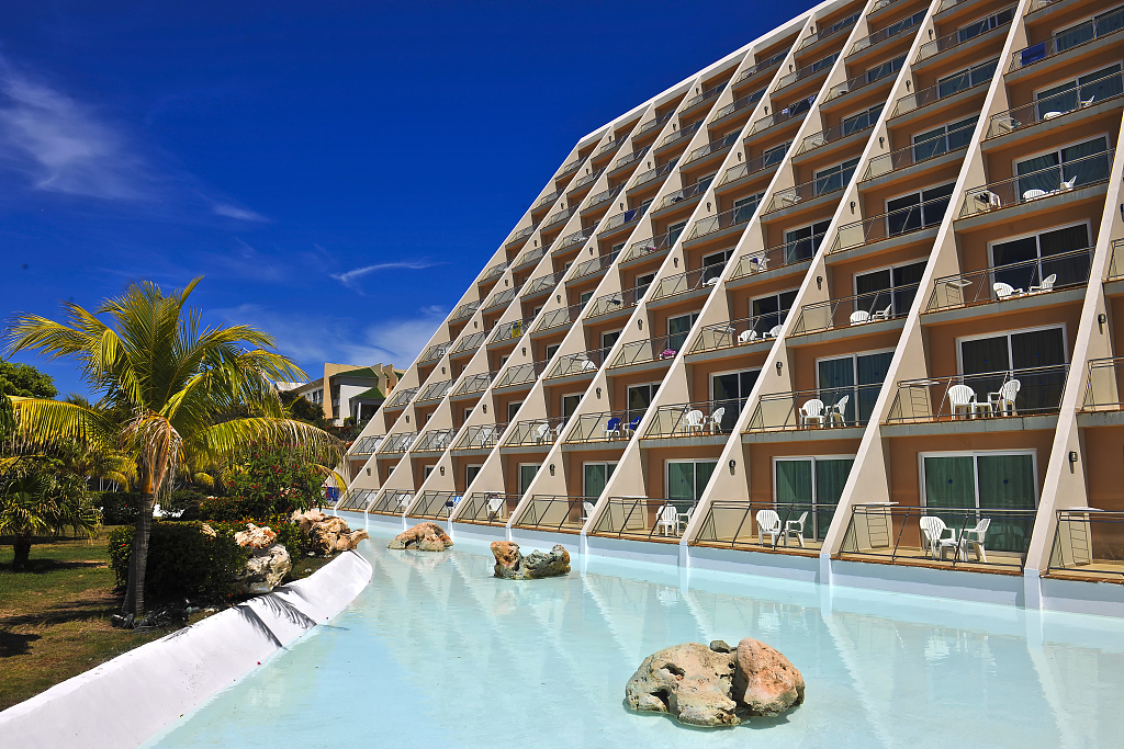 A file photo shows a luxury hotel in Varadero, Cuba. /CFP
