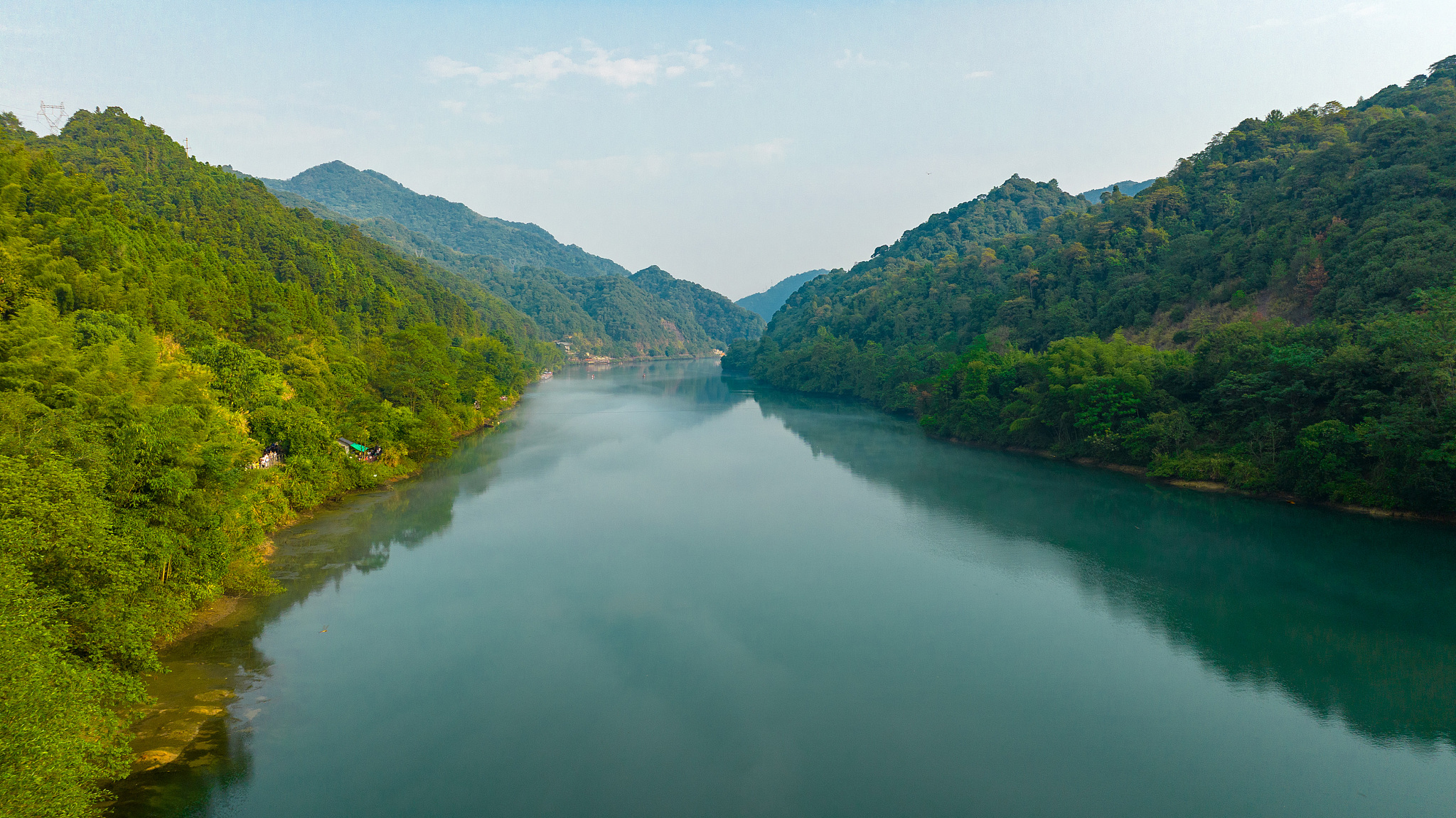 Dongjiang Lake in Chenzhou City, central China's Hunan Province, September 18, 2022. /CFP