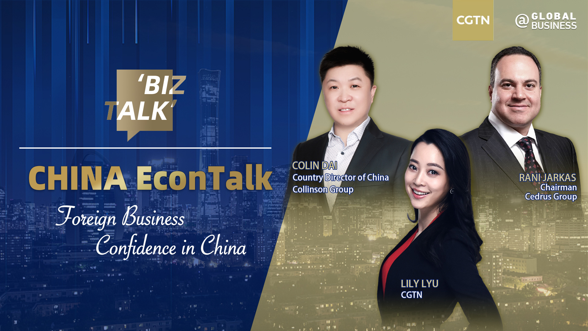 Live: China EconTalk – Foreign business confidence in China
