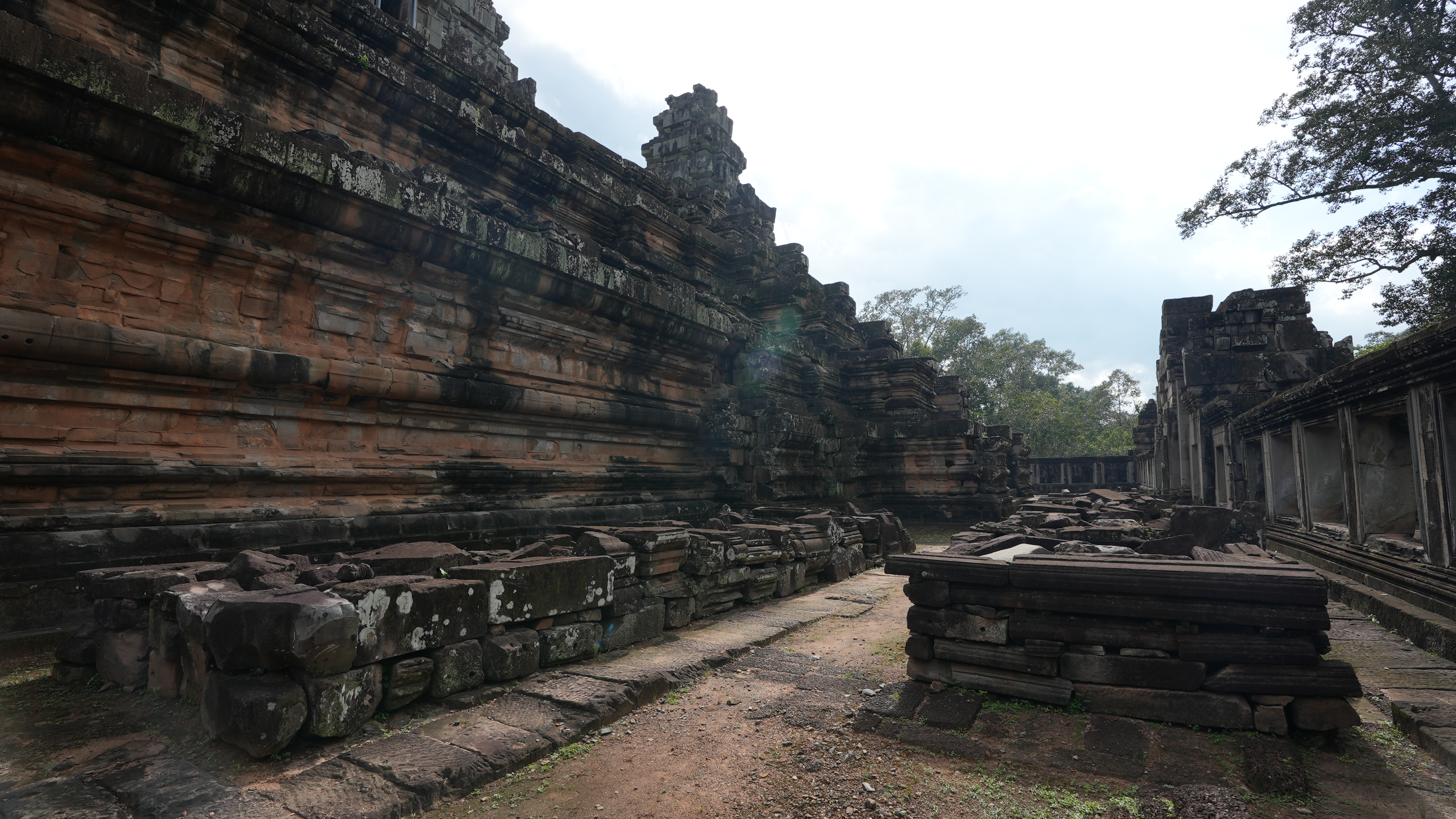 A view of the Ta Keo in the central zone of the Angkor Archaeological Park in Cambodia. /CGTN