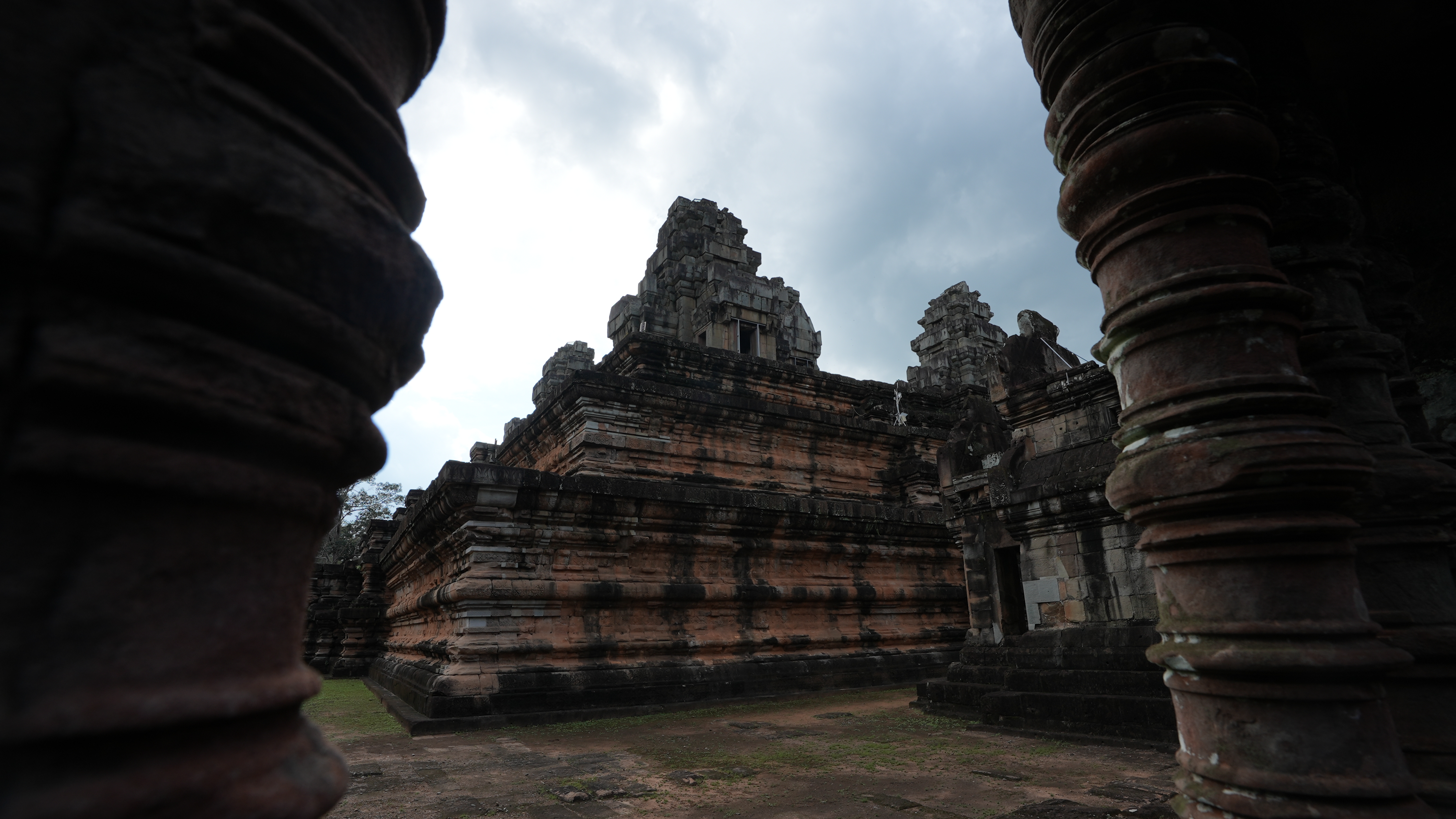 A view of the Ta Keo in the central zone of the Angkor Archaeological Park in Cambodia. /CGTN