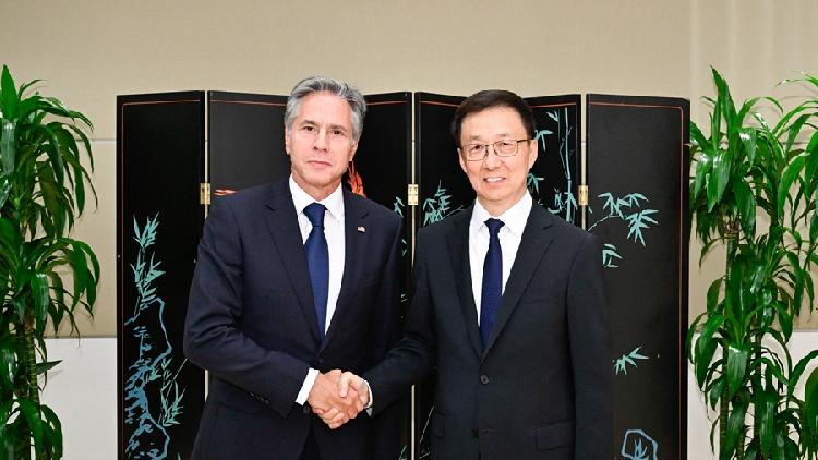 Chinese vice president hopes China, U.S. meet each other halfway CGTN