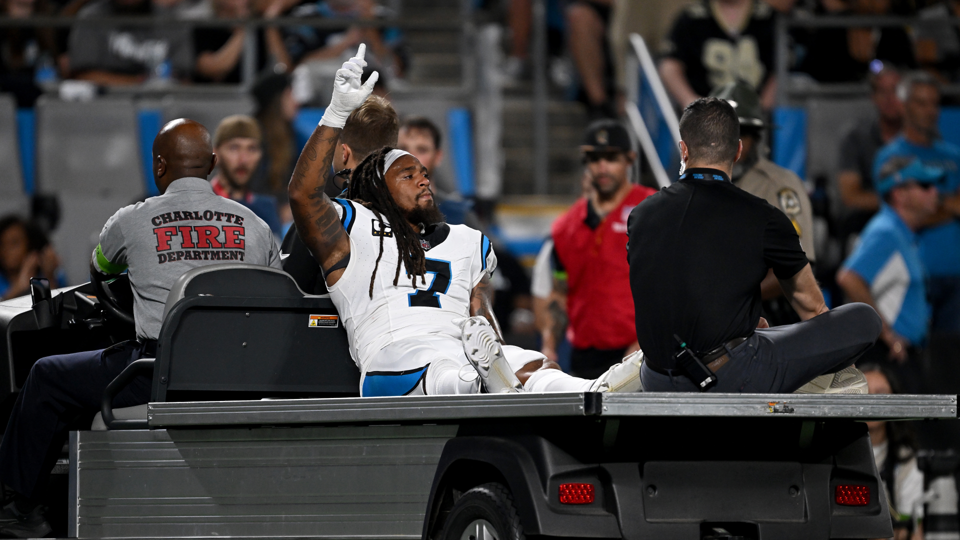 Panthers linebacker Shaq Thompson expected to miss remainder of