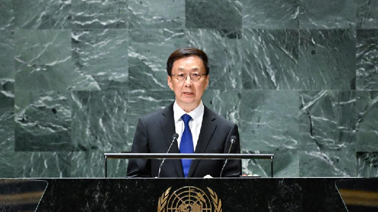 El vicepresidente de China insta al mundo a defender el multilateralismo y mejorar la gobernanza