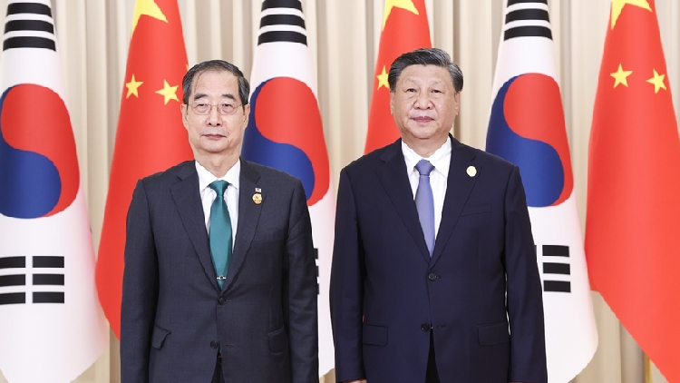 Xi urges development of China-ROK strategic cooperative partnership - CGTN