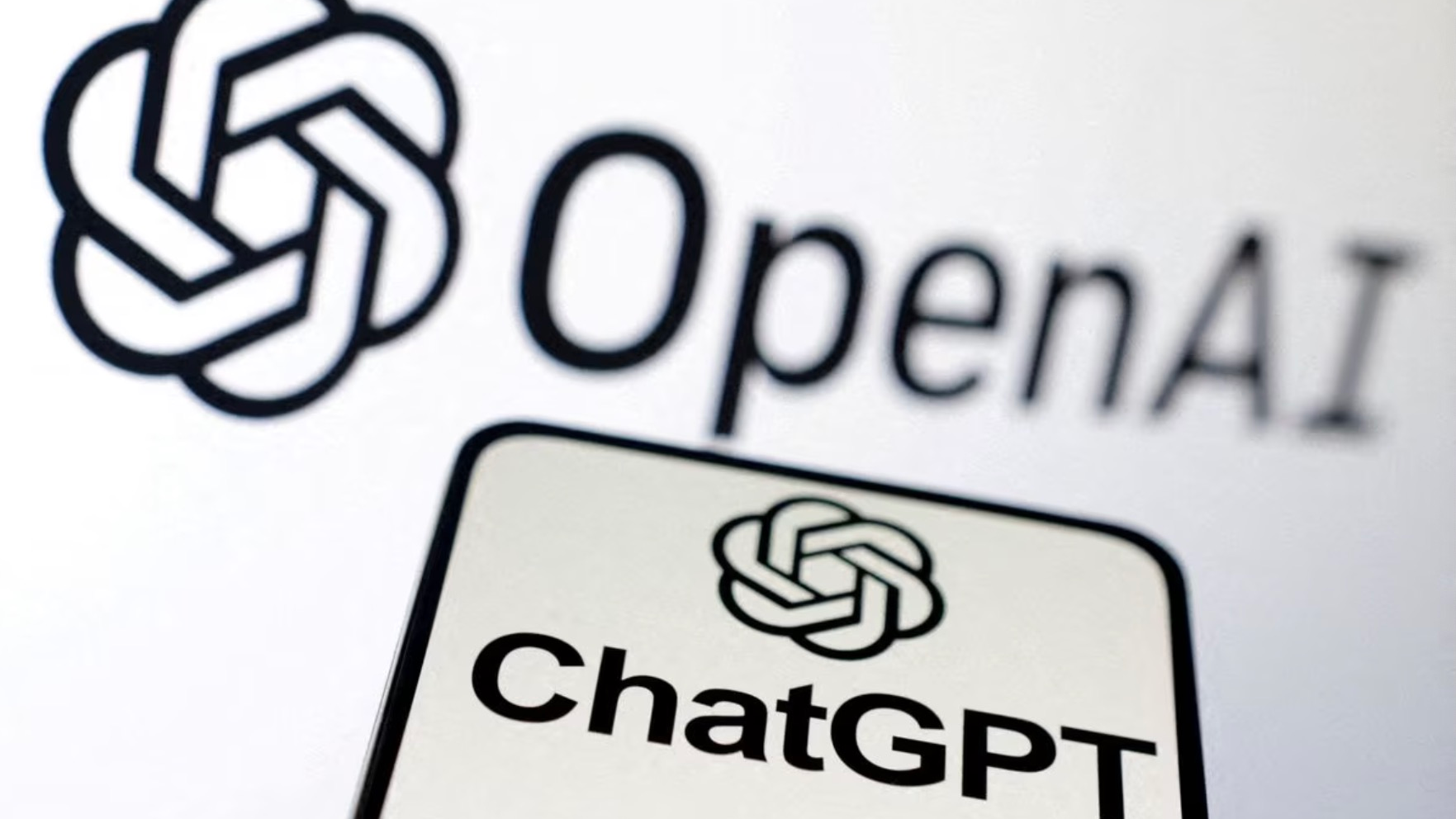 OpenAI and ChatGPT logos are seen in this illustration, February 3, 2023. /Reuters