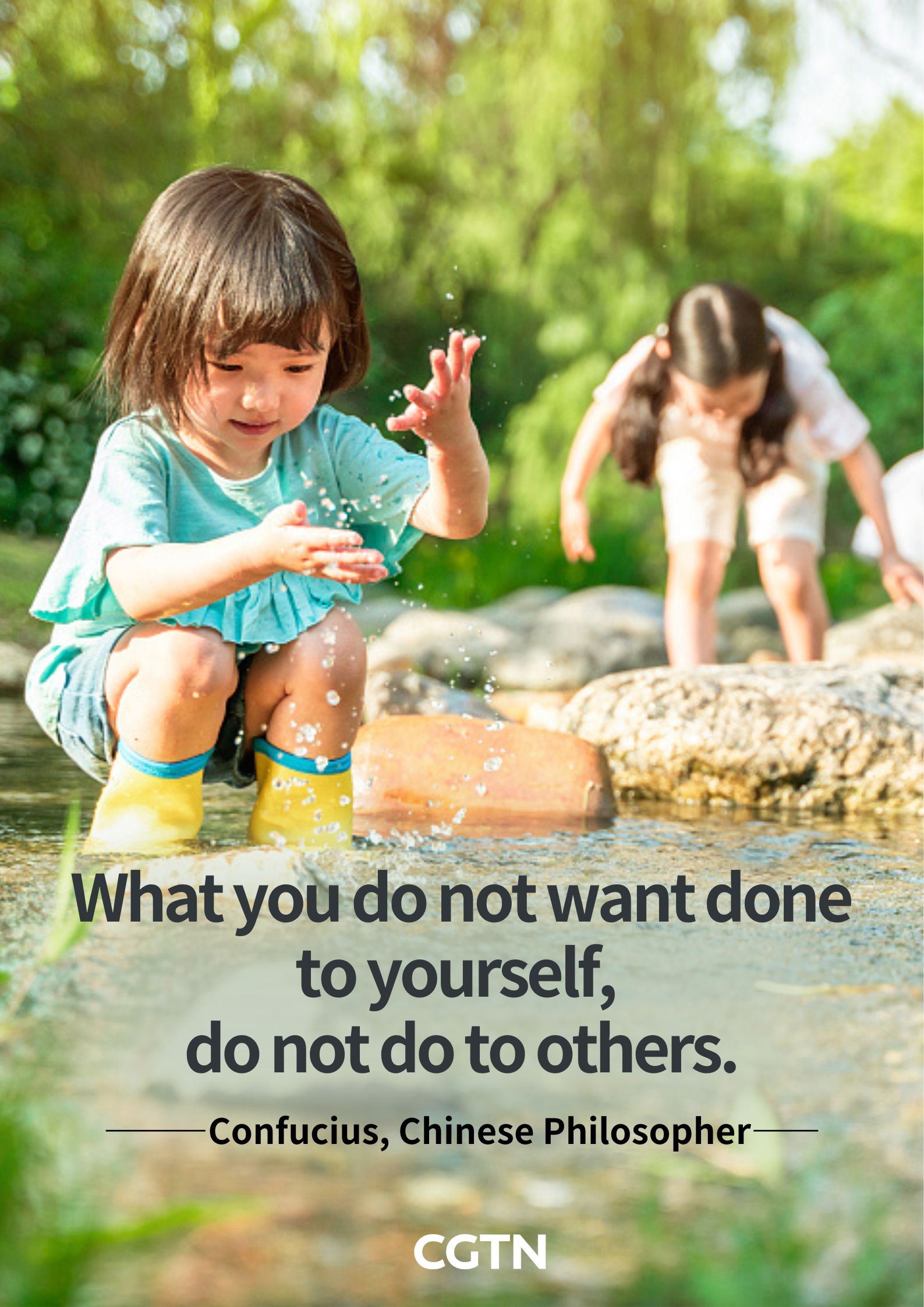 The Confucius quote about treating others with respect