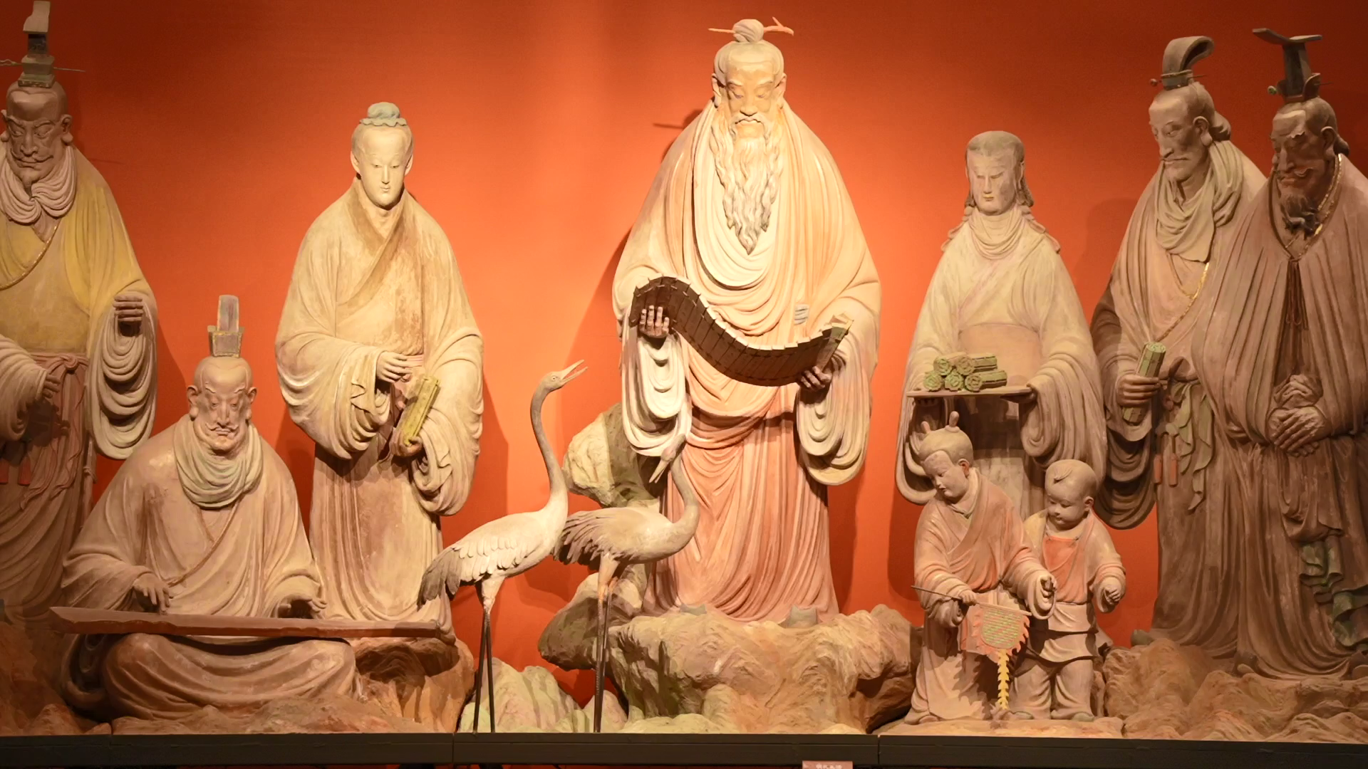 The Nishan Sacred Land in Qufu, east China's Shandong Province showcases various aspects of Confucian culture. /CGTN