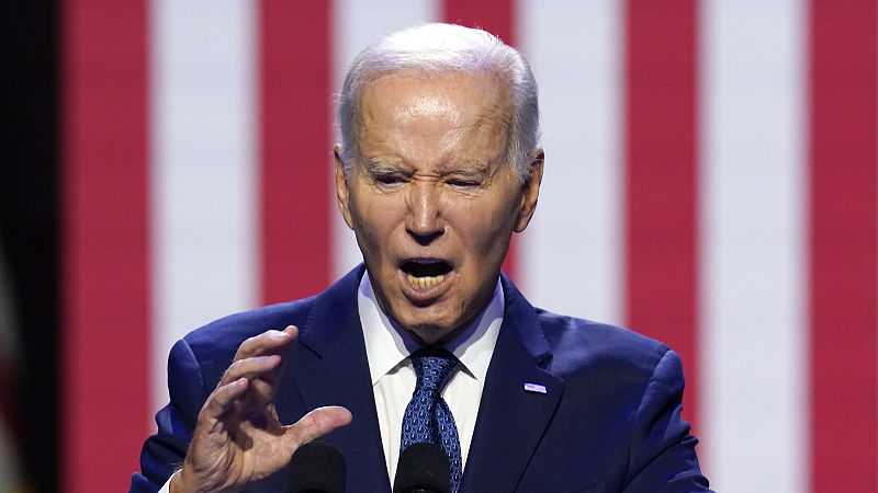 U.S. President Joe Biden delievers a speech at the Tempe Center for the Arts in Tempe, Arizona, U.S., September 28, 2023. /CFP