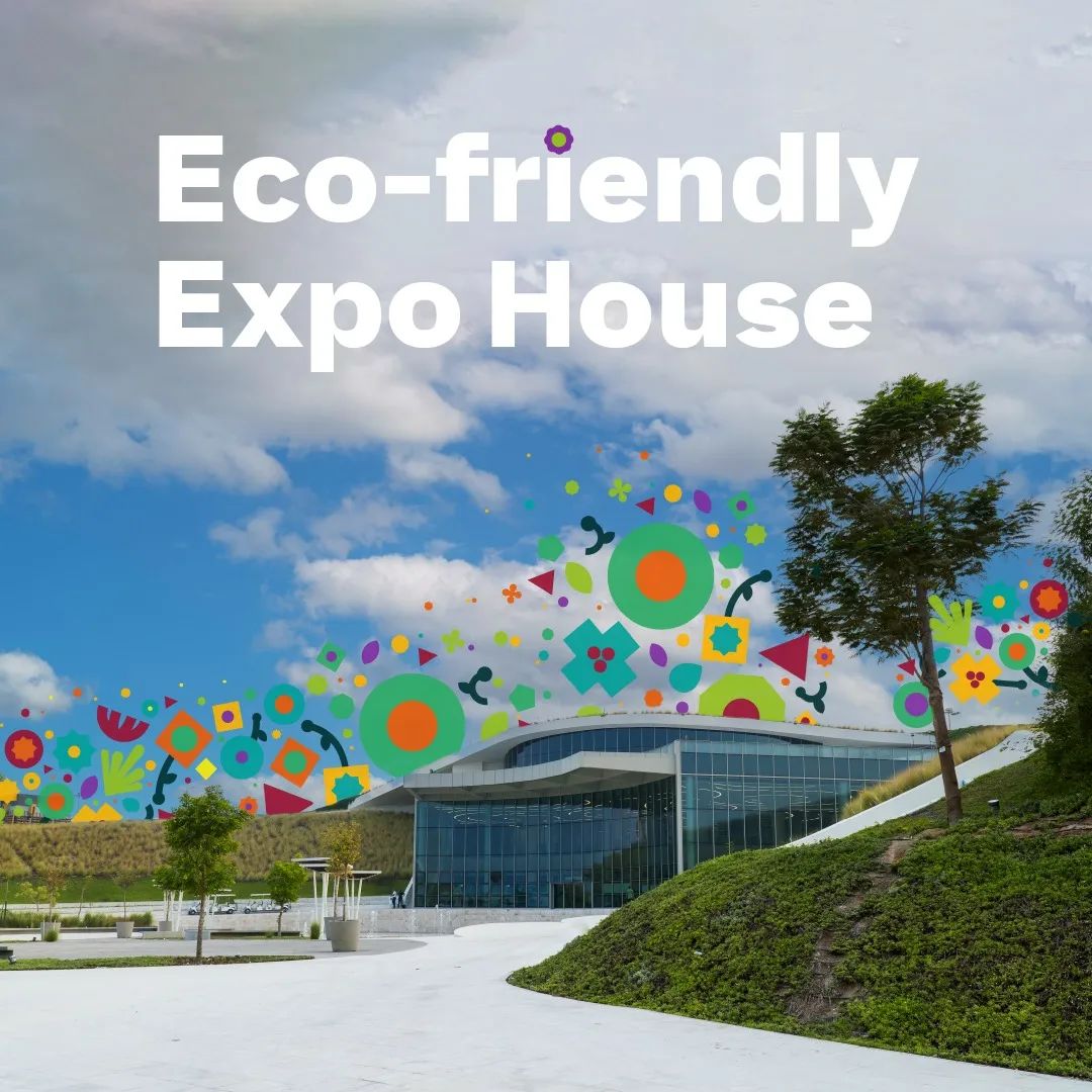 Poster of the eco-friendly expo house. /Photo courtesy to Doha Expo official website