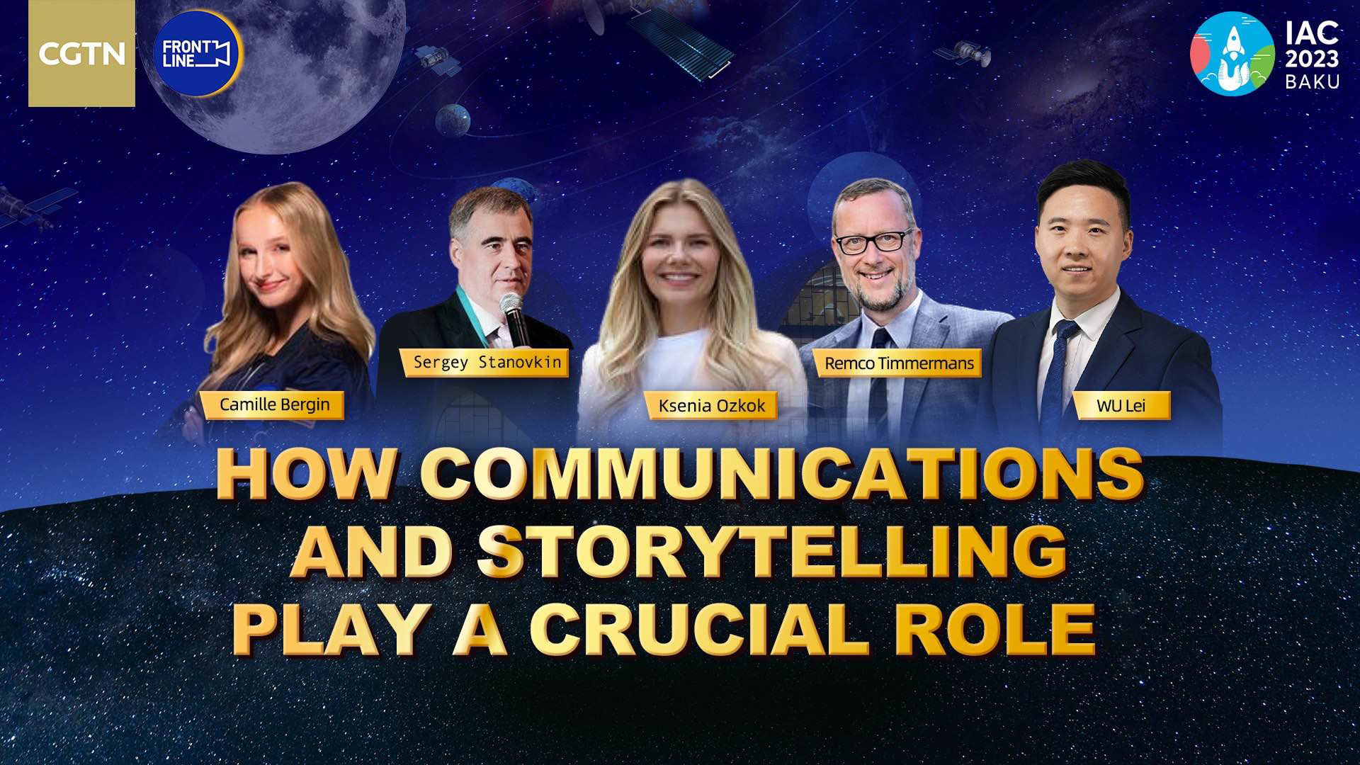 Live: IAC 2023 – How communications and storytelling play a crucial role