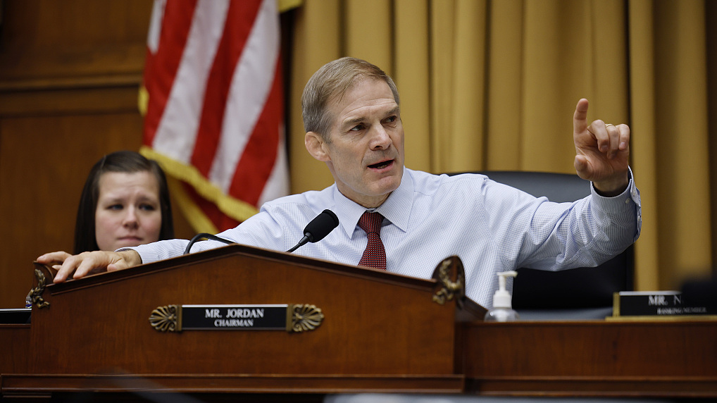 House Judiciary Committee Chairman Jim Jordan conducts a hearing where Special Counsel John Durham testified in the Rayburn House Office Building on Capitol Hill in Washington, D.C., U.S., June 21, 2023. /CFP