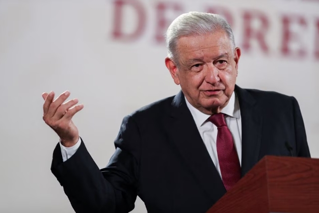 Mexico's President Andres Manuel Lopez Obrador holds his daily news conference, a day after Mexico's ruling party National Regeneration Movement (MORENA) announced the result of its poll to decide the party's presidential nomination for 2024, in Mexico City, Mexico, September 7, 2023. /Reuters 