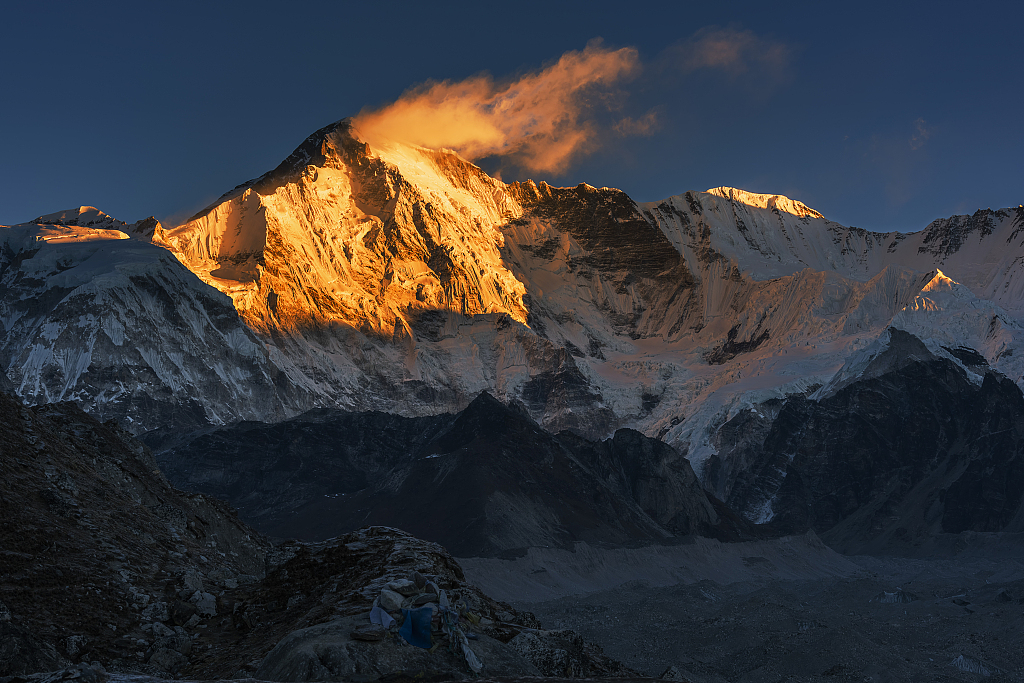 View of Mt. Cho Oyu. /CFP