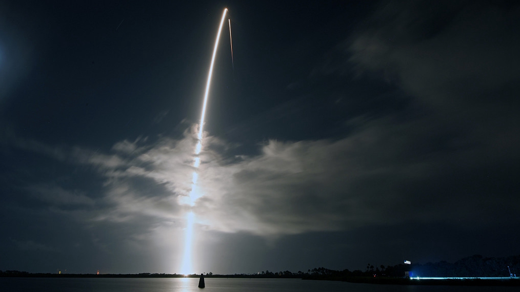 SpaceX launches 22 Starlink satellites from the Cape Canaveral Space Force Station, Florida, October 5, 2023. 